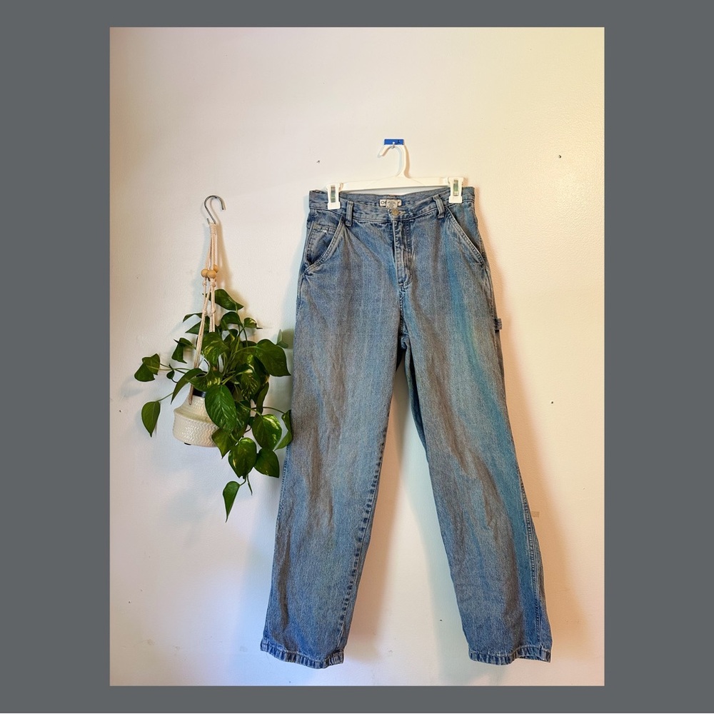High waisted, Straight Leg Vintage Jeans